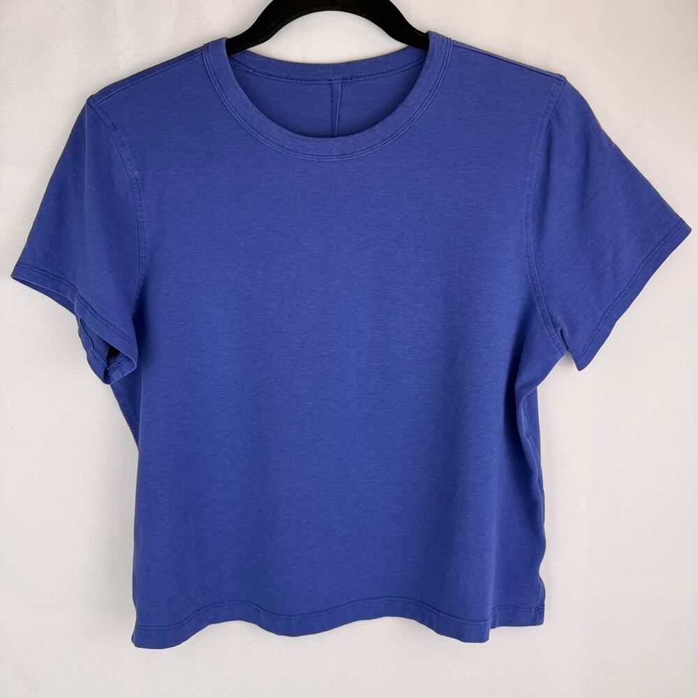 Lululemon Classic-Fit Cotton-Blend T-Shirt Size 6